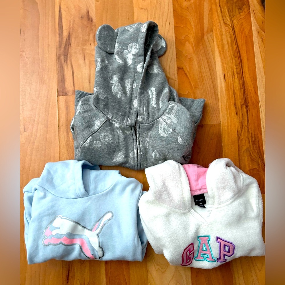Toddler Girl Hoodie Bundle